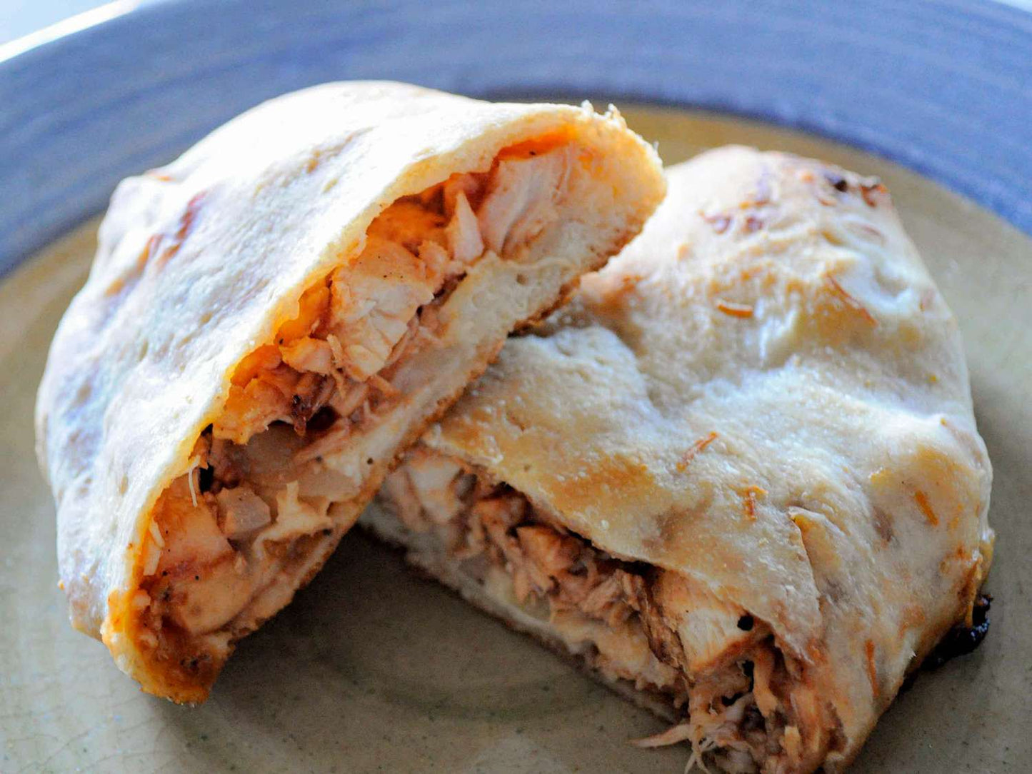BBQ Chicken Calzone