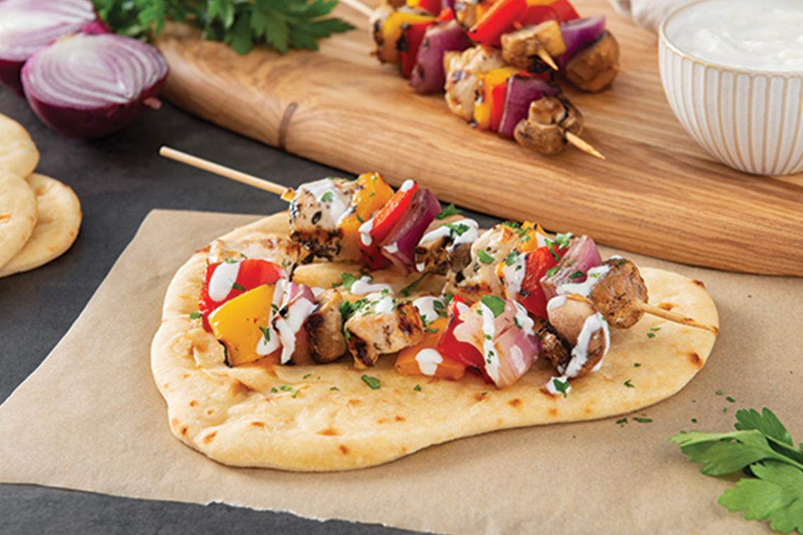 Stir Fry Kebab in Naan Chicken