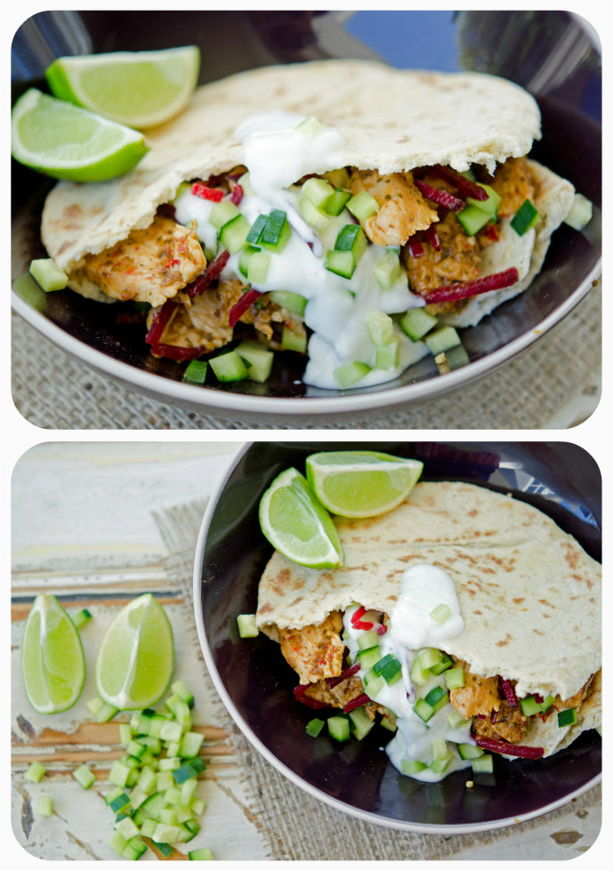 Chicken Stir Fry in Pitta (Large)