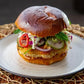 Chicken Burger with Stir Fry Donner