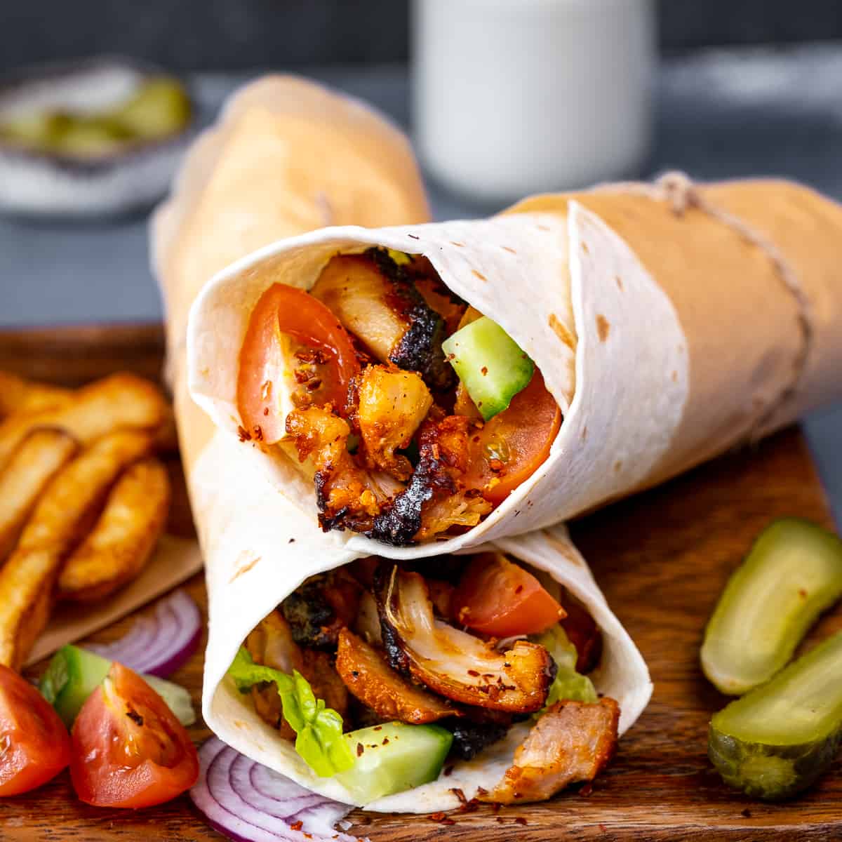 Mix Donner Wrap & Chips