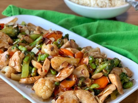 Stir Fry Chicken in Tray