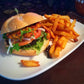 Chicken Tikka & Chips Burger