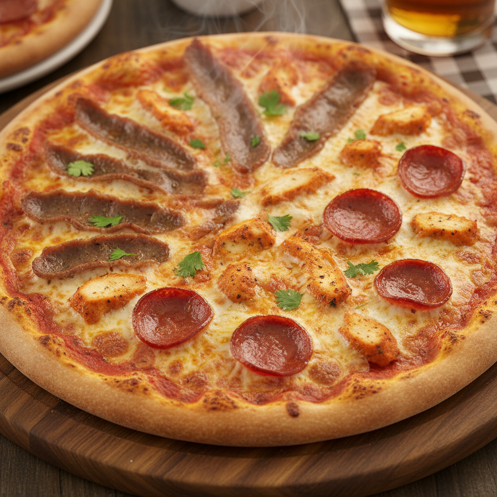 Meaty Feast Special Pizzas