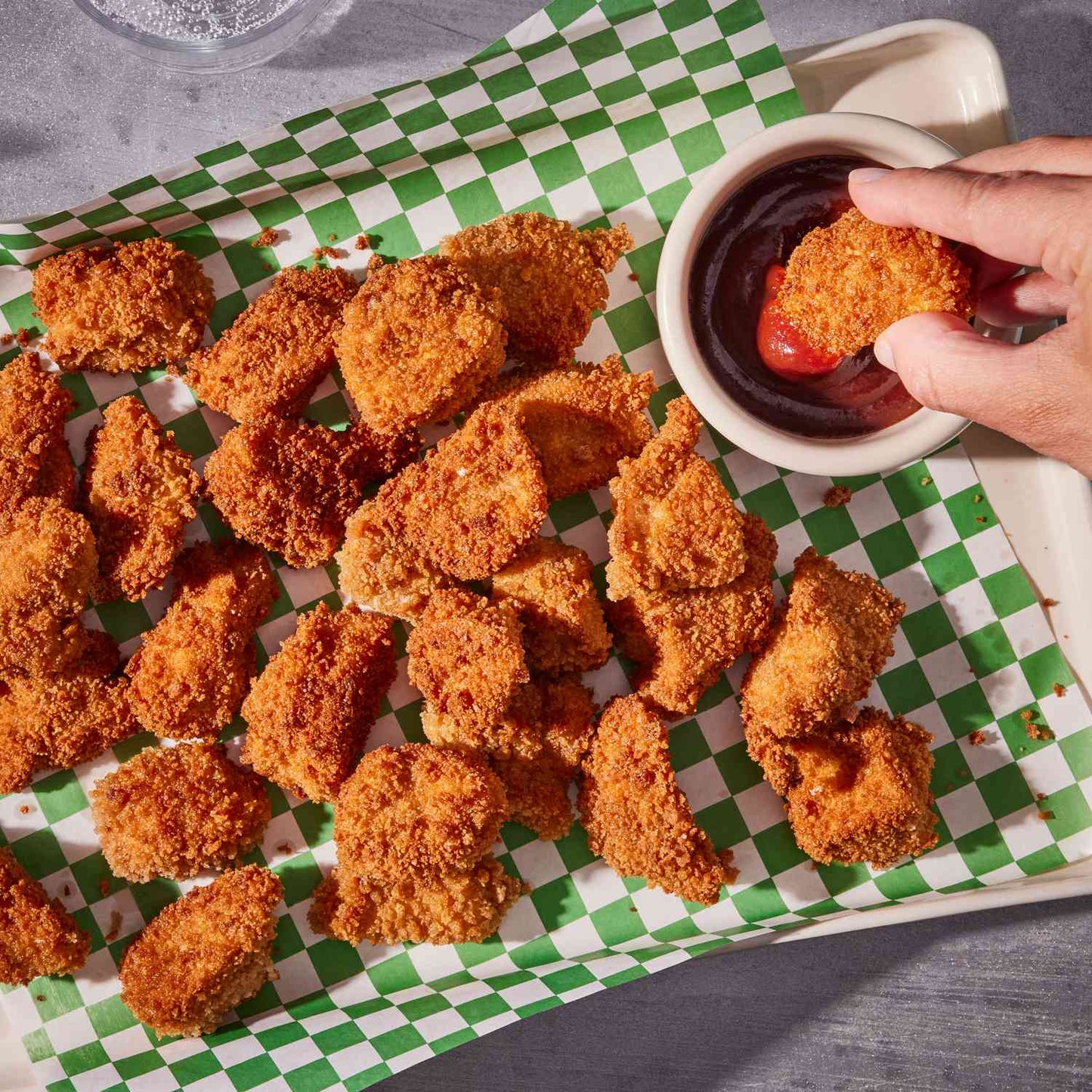 Kids Chicken Popcorn 6Pc Meal with drink & chips