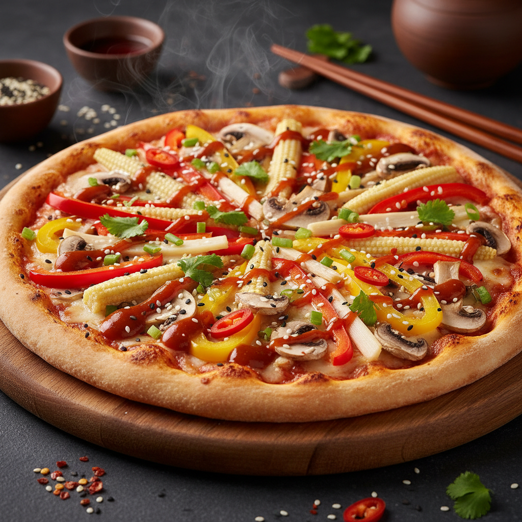 Asian Special Pizza