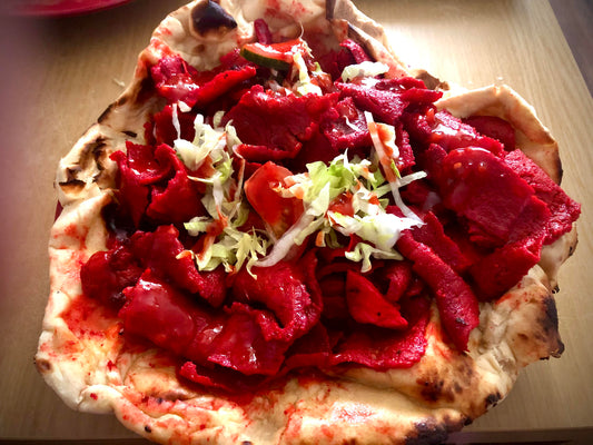 Red Donner in Naan